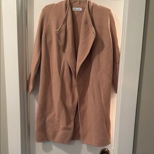 Chicwish Soft Tan Open Front Cardigan
